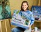 Figured'Art Paint by Numbers for Adults with Frame Fairy tree 16"x20" - Craft Art Painting DIY Kit Canvas Already Stretched on a Wooden Frame